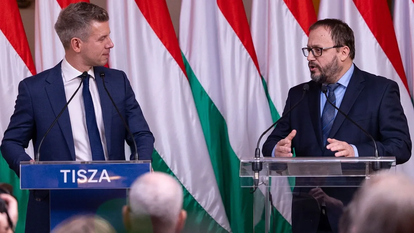 Magyar Péter és Kármán András