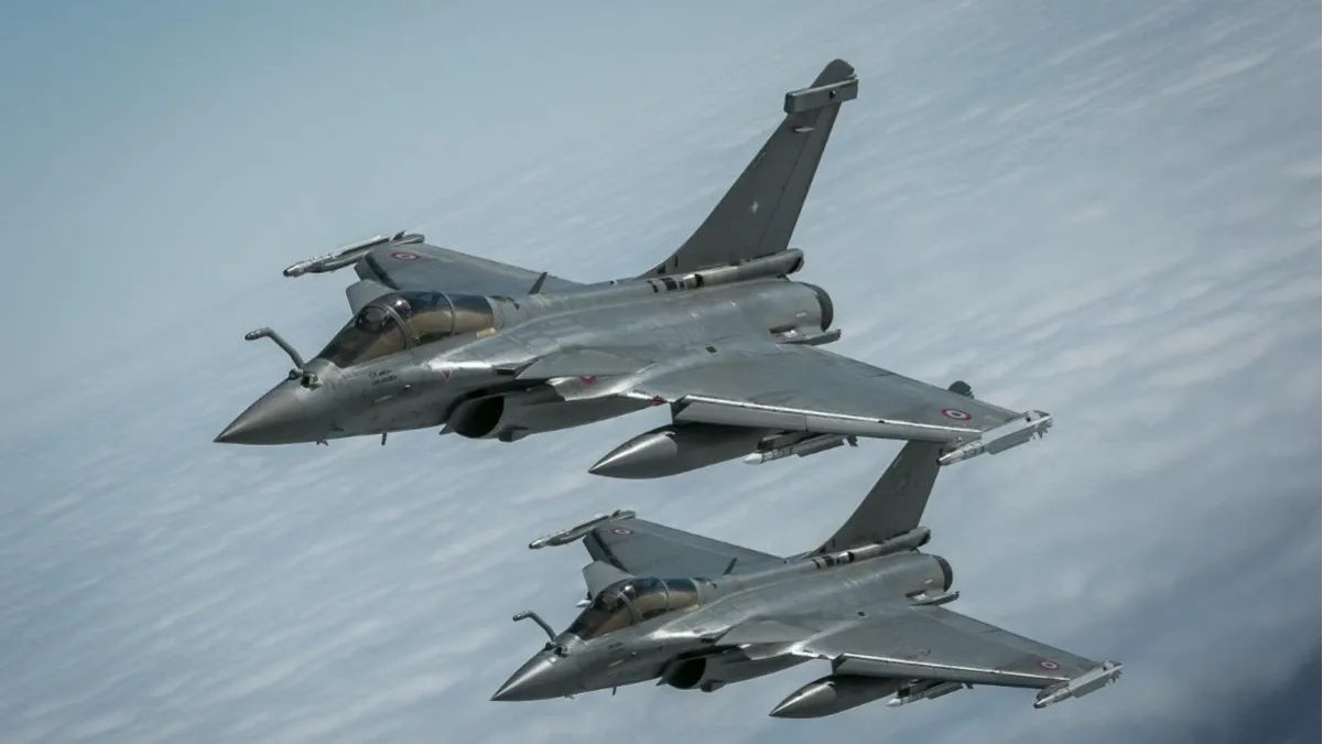 NATO-vadászgép a balti légtér védelmében Litvániában.
