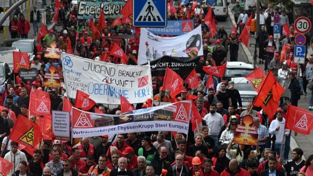 Németország legnagyobb ipari szakszervezete, az IG Metall országos tiltakozássorozatot indított