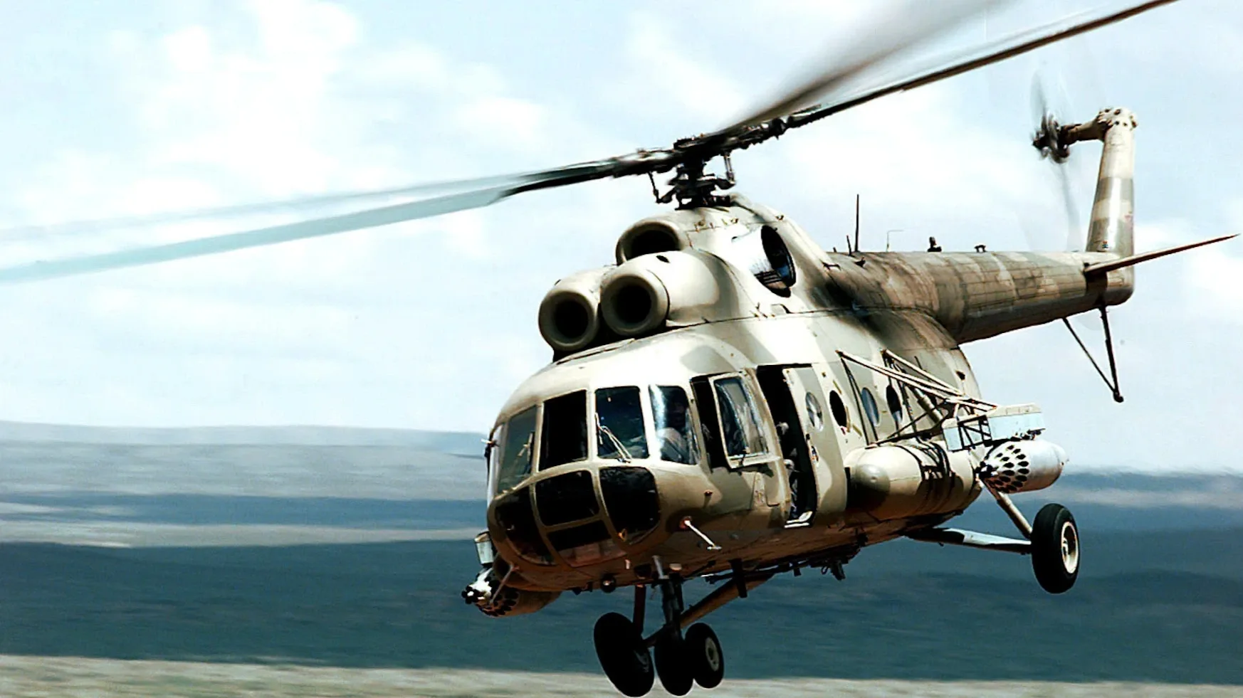 Orosz Mi–8-as katonai helikopter – Lengyelország légterének megsértése Kalinyingrád közelében